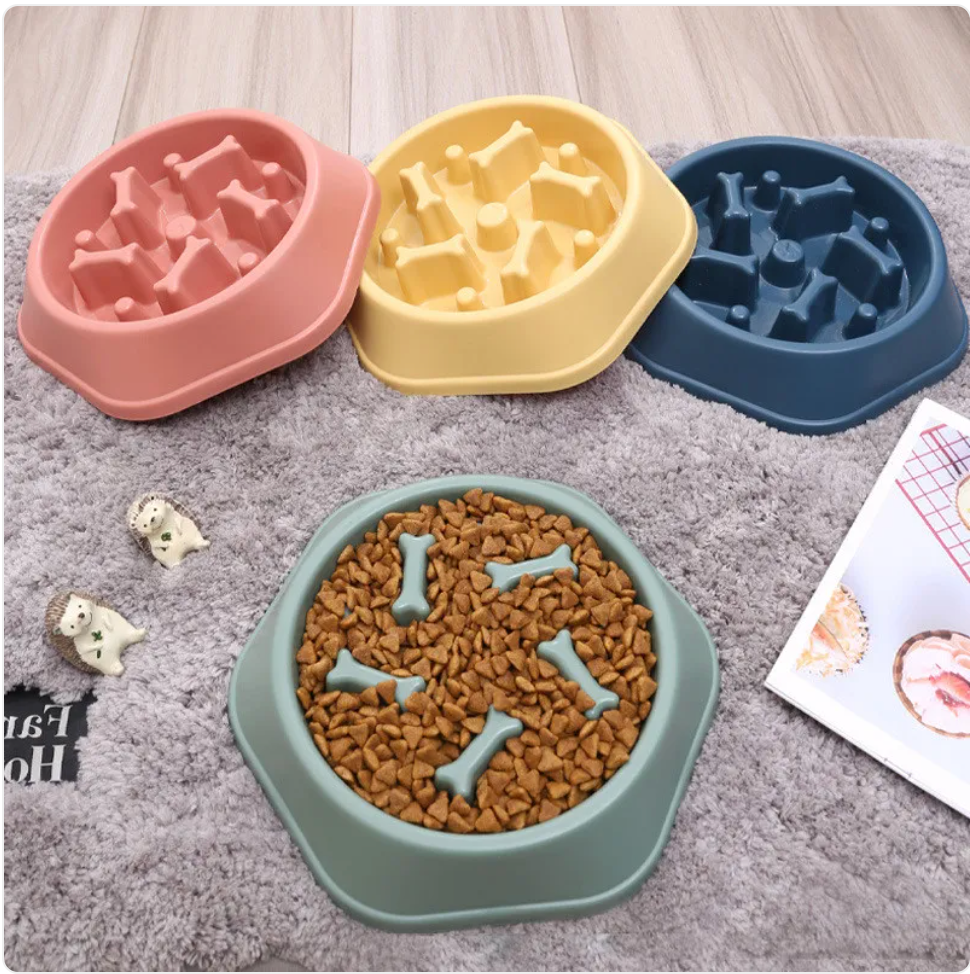 Slow Feeder Pet Bowl