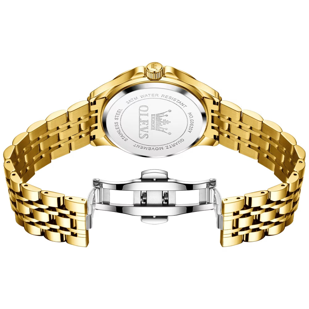 Watches for Men Business Dress Analog Quartz Date Stainless Steel Easy Read Waterproof Luminous Luxury Casual Mens Wrist Watches Reloj Para Hombre
