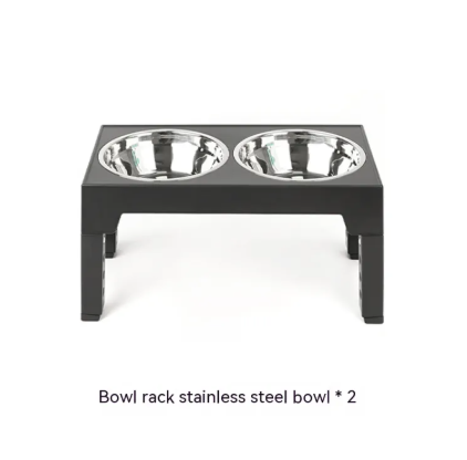 Adjustable Elevated Slow Feeder Pet Bowl