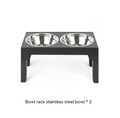 Adjustable Elevated Slow Feeder Pet Bowl
