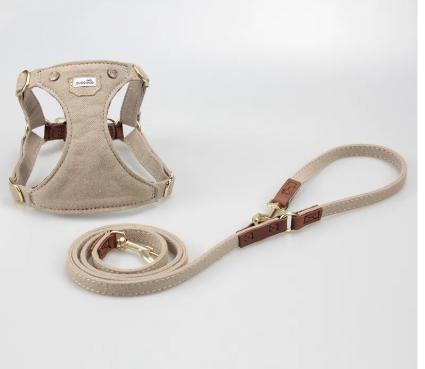 High Quality Adjustable Small Dog Harness With Leash